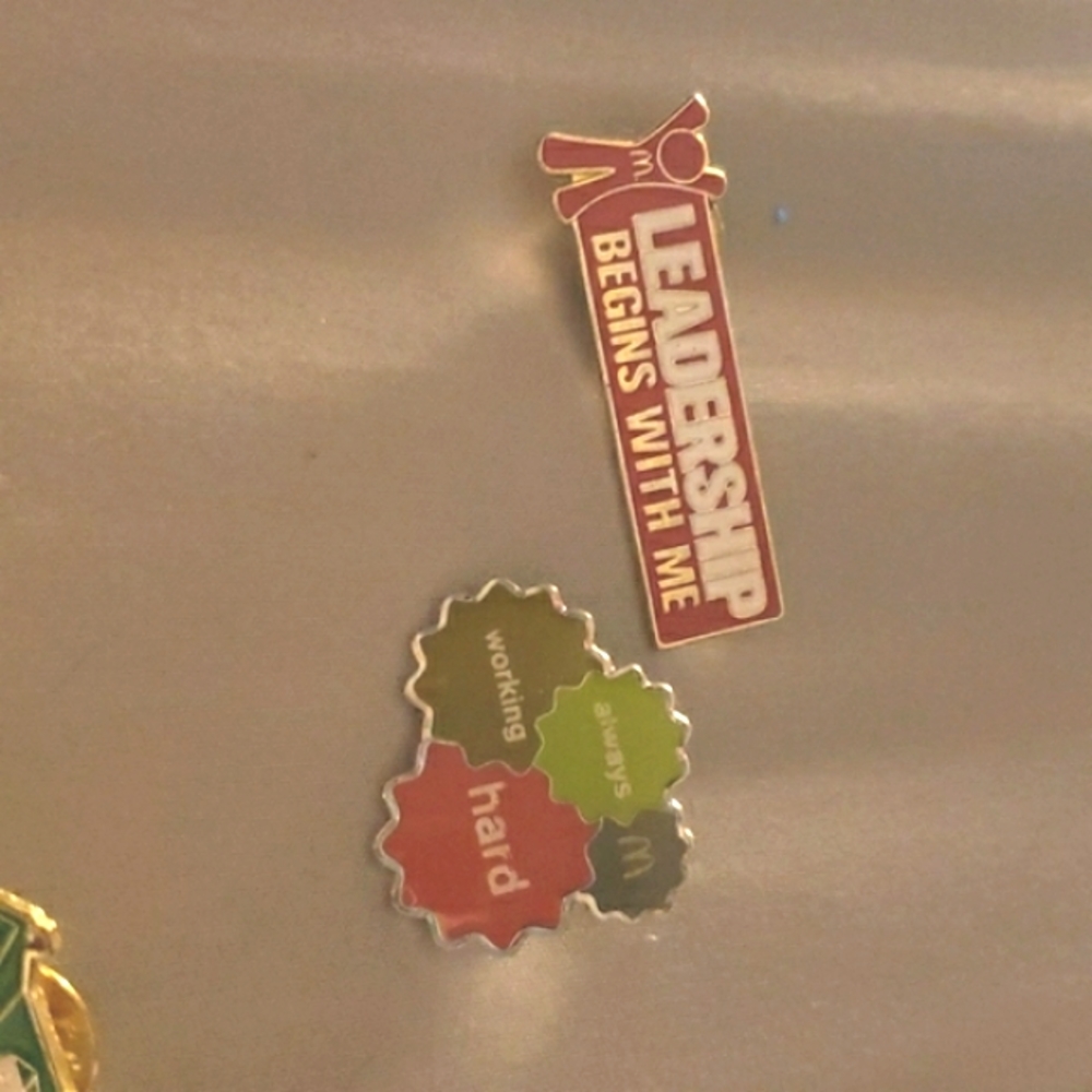 Mcdonalds pins